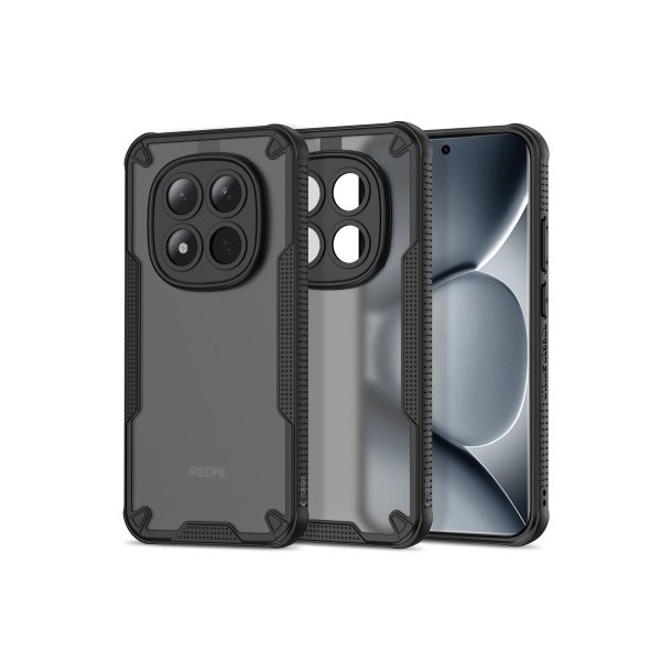 Tech-Protect Rugged Shield cover til Xiaomi Poco M8 Pro / Xiaomi Redmi Note 15 Pro+ 5G Black