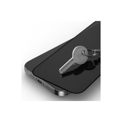 Tech-Protect privacy-glas Pro+ 2-pak til iPhone 17e / 16e / 14 / 13 Pro / 13 Black