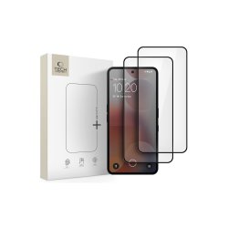 Tech-Protect Glass Fit+ 2-pak h�rdet glas til Nothing Phone 3A / 3A Pro Black