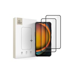 Tech-Protect Glass Fit+ cover 2-pak til Samsung Galaxy Xcover 7 / 7 Pro Black