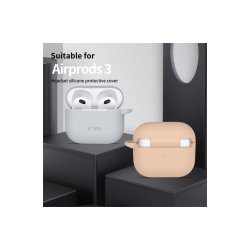 Tech-Protect Silicone Hook cover til Apple AirPods 3 Gray