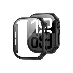 Tech-Protect Defense360 h�rdet glas cover til Apple Watch 10 (46mm) Black