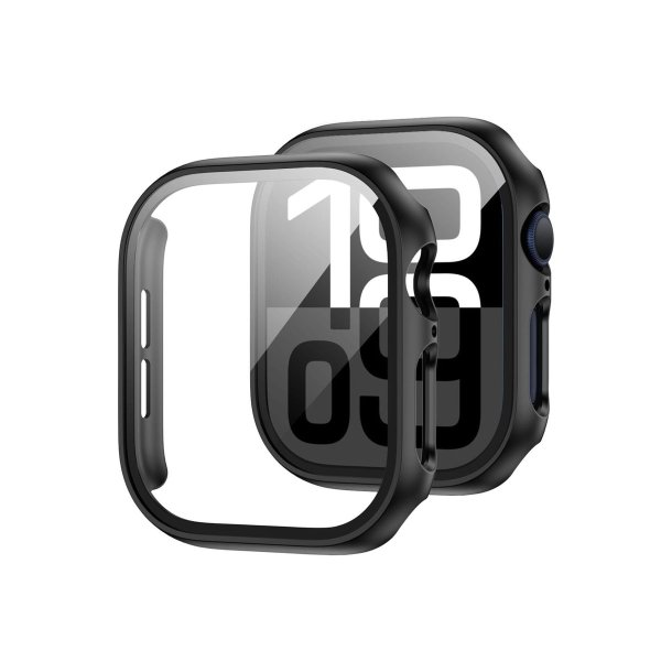 Tech-Protect Defense360 h�rdet glas cover til Apple Watch 10 (46mm) Black