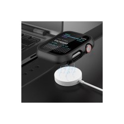 Tech-Protect Defense360 h�rdet glas cover til Apple Watch 10 (46mm) Black