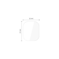 Tech-Protect Supreme hydrogel-film Set 2-pak til Apple Watch 10 42 mm Transparent