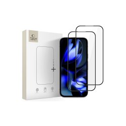 Tech-Protect Glass Fit+ 2-pak h�rdet glas til Google Pixel 9A / 20A Black