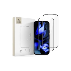 Tech-Protect Glass Fit+ 2-pak h�rdet glas til Google Pixel 9A / 20A Black