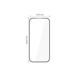 Tech-Protect Glass Fit+ 2-pak h�rdet glas til Google Pixel 9A / 20A Black