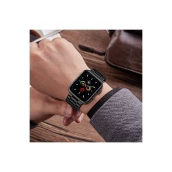 Tech-Protect urrem i rustfrit st�l til Apple Watch 4 / 5 / 6 / 7 / 8 / 9 / SE / Ultra 1 / 2 (42/44/45/49 mm) Black