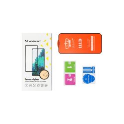 Wozinsky Full Glue fuldd�kkende h�rdet glas 2-pak med ramme, covervenligt til iPhone 15 Pro Black