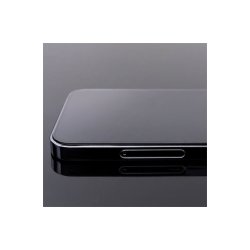 Wozinsky Full Glue fuldd�kkende h�rdet glas 2-pak med ramme, covervenligt til iPhone 15 Pro Black