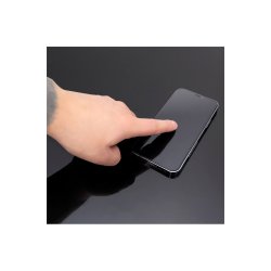 Wozinsky Full Glue fuldd�kkende h�rdet glas 2-pak med ramme, covervenligt til iPhone 15 Pro Black
