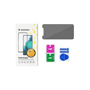Wozinsky privacy-glas med Anti Spy filter til iPhone 15 Black