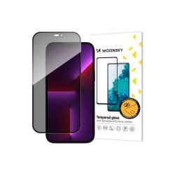 Wozinsky privacy-glas med Anti Spy filter til iPhone 15 Black