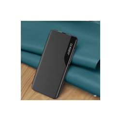 Eco Leather View cover til Samsung Galaxy S24 FE med Flip og Stand Black