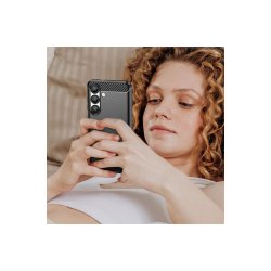Carbon cover fleksibel silikone til Nothing Phone (3a) Pro Black