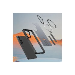 Hybrid Armor X cover til Samsung Galaxy S26 Plus med stander med MagSafe Black