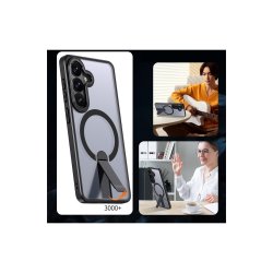 Hybrid Armor X cover til Samsung Galaxy S26 Plus med stander med MagSafe Black