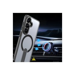 Hybrid Armor X cover til Samsung Galaxy S26 Plus med stander med MagSafe Black