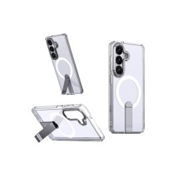 Hybrid Armor X cover til Samsung Galaxy A57 med stander med MagSafe Transparent