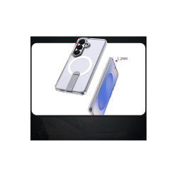 Hybrid Armor X cover til Samsung Galaxy A57 med stander med MagSafe Transparent