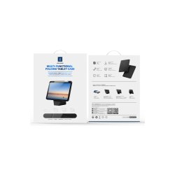 Dux Ducis Vers cover til iPad Pro 11" (2024/2025) med stander og Apple Pencil Holder Black