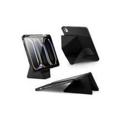 Dux Ducis Vers cover til iPad Pro 11" (2024/2025) med stander og Apple Pencil Holder Black