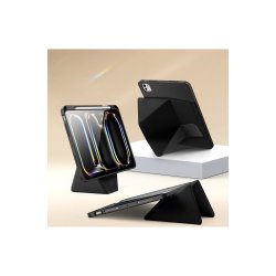 Dux Ducis Vers cover til iPad Pro 11" (2024/2025) med stander og Apple Pencil Holder Black