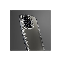 SBS set med D3O-teknologi til iPhone 16 Pro - cover + sk�rmglas og kamerabeskyttelse Transparent