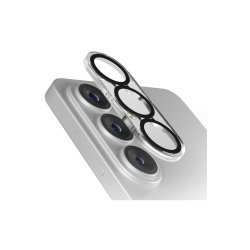 SBS beskyttelsesglas til bagkamera til Samsung Galaxy S26/S26 Plus med sort ramme