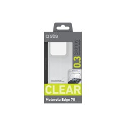 SBS Skinny cover til Motorola Edge 70 Transparent