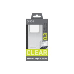 SBS Skinny cover til Motorola Edge 70 Fusion Transparent