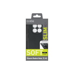 SBS Instinct cover til Xiaomi Redmi Note 15 4G Black