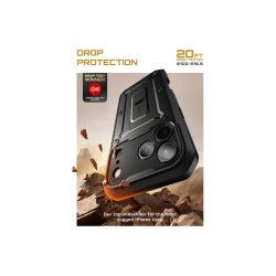 Supcase UB Pro cover til iPhone 17 Pro Black