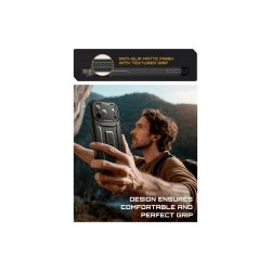 Supcase UB Pro cover til iPhone 17 Pro Max Black