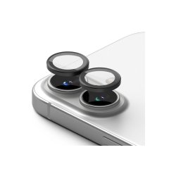 Ringke kamerarammebeskyttelse 2-pak til iPhone 16 / 16 Plus Black