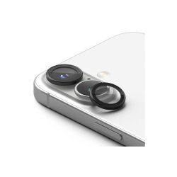 Ringke kamerarammebeskyttelse 2-pak til iPhone 16 / 16 Plus Black