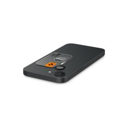 Spigen Optik Pro GLAS.TR "Ez Fit" kamerabeskyttelse 2-pak til iPhone 16e / 17e Black
