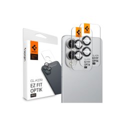 Spigen Optik Pro GLAS.TR "Ez Fit" 2-pak kamerabeskyttelse til Samsung Galaxy S25 Edge Black
