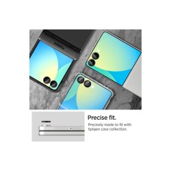 Spigen Optik Pro HD Glas.TR EZ Fit 2-pak kamerabeskyttelse til Samsung Galaxy Z Flip 7 Black