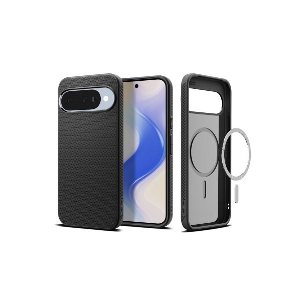 Spigen Liquid Air Mag MagSafe cover til Google Pixel 10 / 10 Pro Matte Black