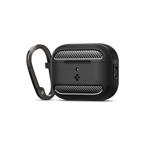 Spigen Rugged Armor-cover til AirPods 3 Matte Black