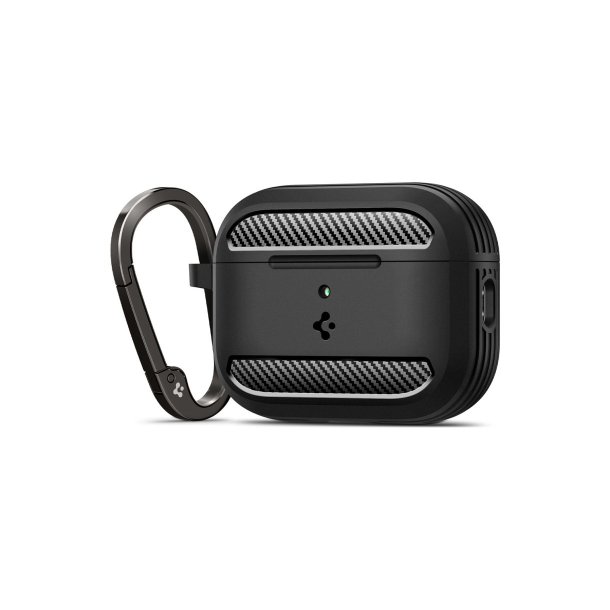 Spigen Rugged Armor-cover til AirPods 3 Matte Black