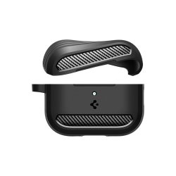 Spigen Rugged Armor-cover til AirPods 3 Matte Black