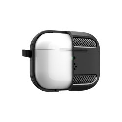 Spigen Rugged Armor-cover til AirPods 3 Matte Black