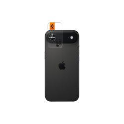 Spigen Optik Pro L-Series 2-pak iPhone Air kameraglas Black og Red