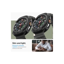 Spigen Liquid Air cover til Samsung Galaxy Watch 8 Classic 46mm Black