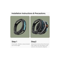 Spigen Liquid Air cover til Samsung Galaxy Watch 8 Classic 46mm Black