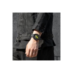 Spigen Rugged Armor Pro rem til Samsung Galaxy Watch 8 44mm Matte Black
