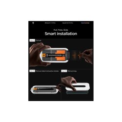 Spigen Glas.TR EZ Fit Pro h�rdet glas til iPhone 16 Pro / 17 / 17 Pro Transparent